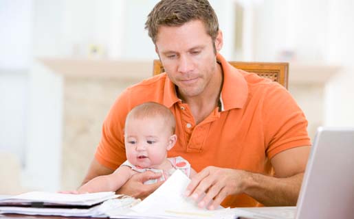 Dad Involved when Baby Born